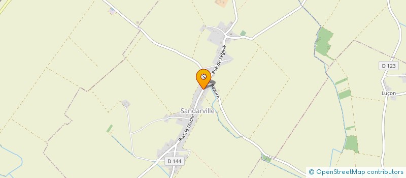 localisation de l'entreprise SCI ARTI PRO à SANDARVILLE