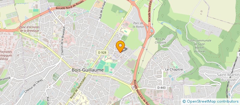 localisation de l'entreprise SCI ARTIER  BOIS-GUILLAUME