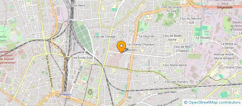 localisation de l'entreprise SCI ARTIMER 1  ORLEANS
