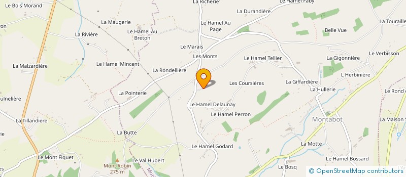 localisation de l'entreprise SCI ARTIMMO  MONTABOT