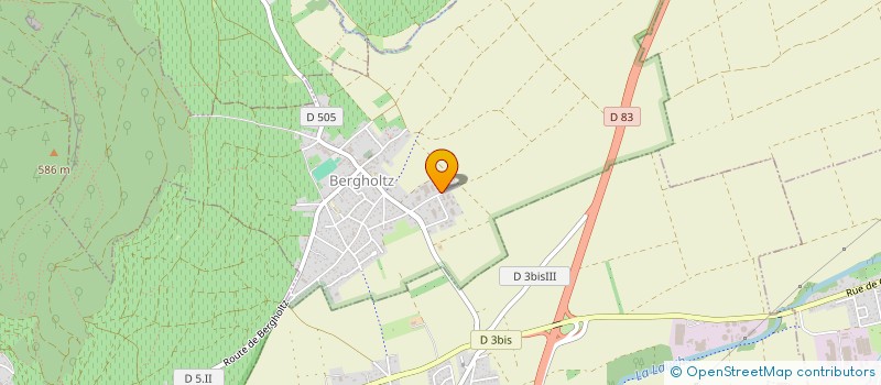 localisation de l'entreprise SCI ARTIMON  BERGHOLTZ