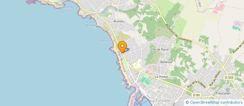 localisation de l'entreprise SCI ARTIMON  LA TURBALLE