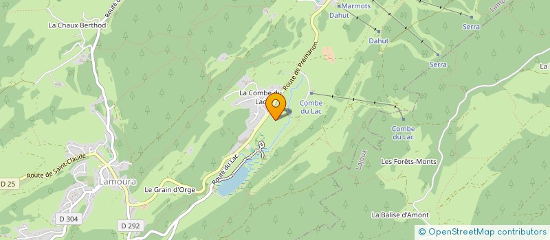 localisation de l'entreprise SCI ARTIMON  LAMOURA