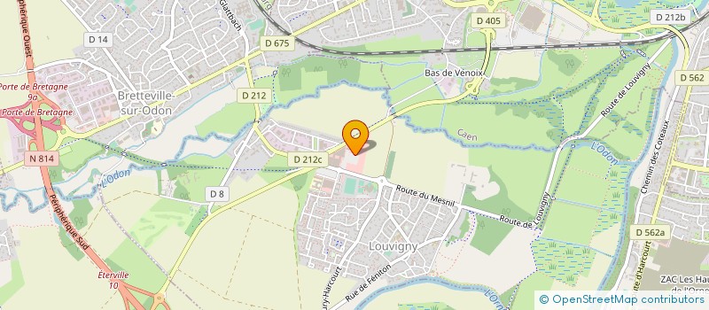 localisation de l'entreprise SCI ARTISA G  LOUVIGNY