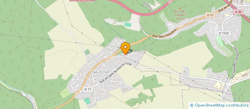 localisation de l'entreprise SCI ARTISANALE  NEUFCHEF