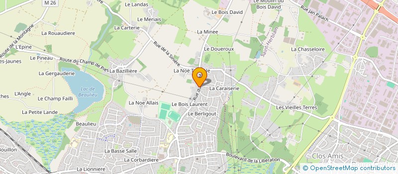 localisation de l'entreprise SCI ARTISANALE VENDEENNE  TALMONT-SAINT-HILAIRE