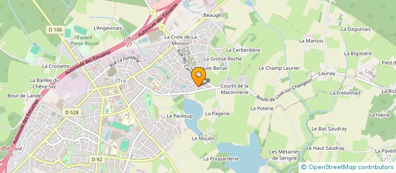 localisation de l'entreprise SCI ARTMAPAUNI  LIFFRE