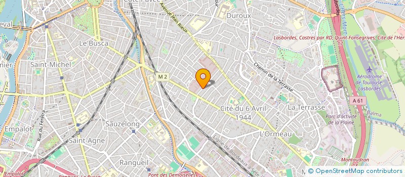 localisation de l'entreprise SCI ARTMAR 1531 à TOULOUSE