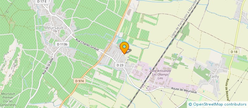 localisation de l'entreprise SCI ARTMC  MEURSAULT