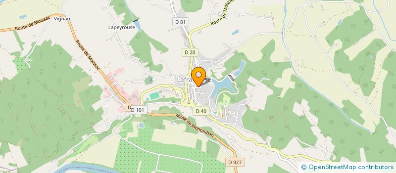 localisation de l'entreprise SCI ARTO  LAFRANCAISE