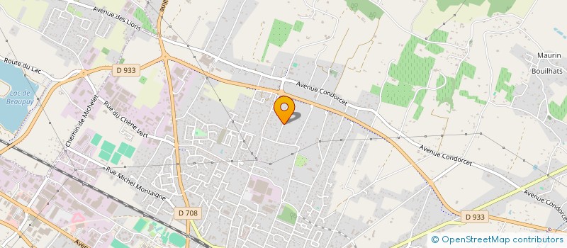 localisation de l'entreprise SCI ARTOIS  MARMANDE