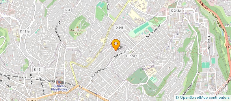 localisation de l'entreprise SCI ARTOIS à ROUEN