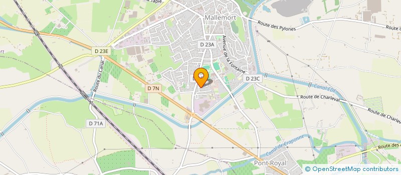 localisation de l'entreprise SCI ARTOIS PROVENCE à MALLEMORT