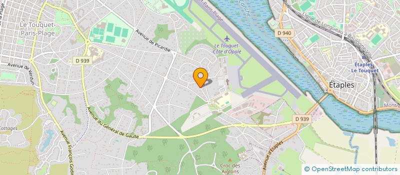 localisation de l'entreprise SCI ARTOIS TOUQUET à LE TOUQUET-PARIS-PLAGE