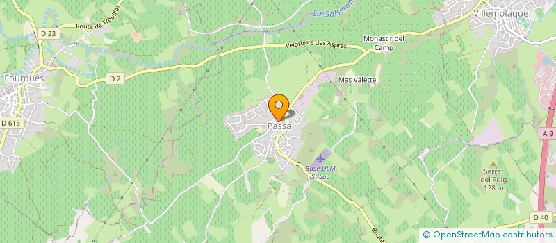 localisation de l'entreprise SCI ARTOR  PASSA