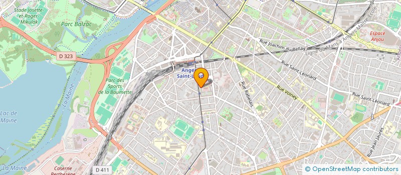 localisation de l'entreprise SCI ARTOT à ANGERS