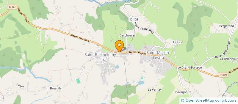 localisation de l'entreprise SCI ARTSEL  SAINT-BARTHELEMY-LESTRA