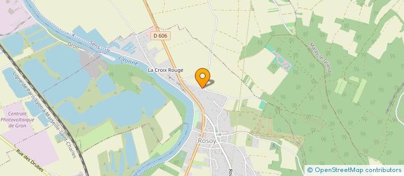 localisation de l'entreprise SCI ARUSHA  ROSOY