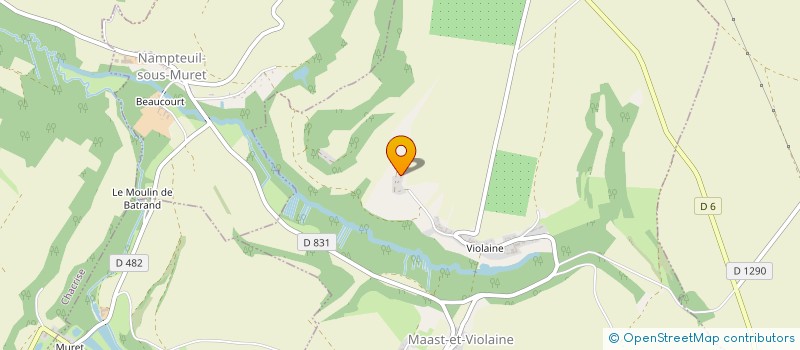 localisation de l'entreprise SCI ARV  VASSENY