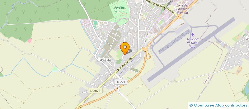 localisation de l'entreprise SCI ARVE  TAVAUX