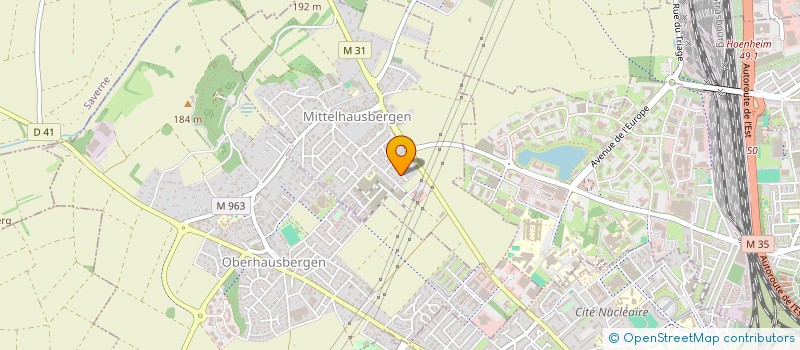 localisation de l'entreprise SCI ARVILOC  MITTELHAUSBERGEN