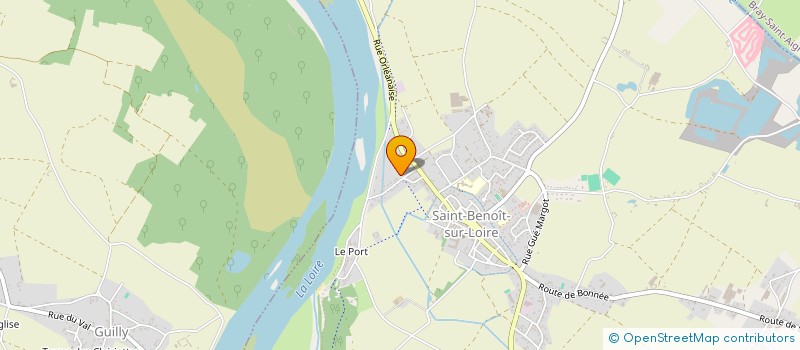 localisation de l'entreprise SCI ARVOR à SAINT-BENOIT-SUR-LOIRE