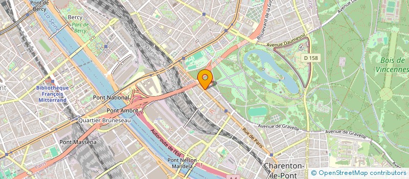 localisation de l'entreprise SCI ARY  CHARENTON-LE-PONT