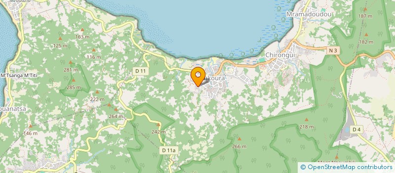 localisation de l'entreprise SCI ARYA à CHIRONGUI