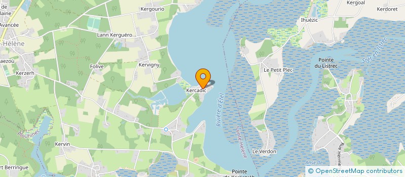 localisation de l'entreprise SCI ARZIC  SAINTE-HELENE