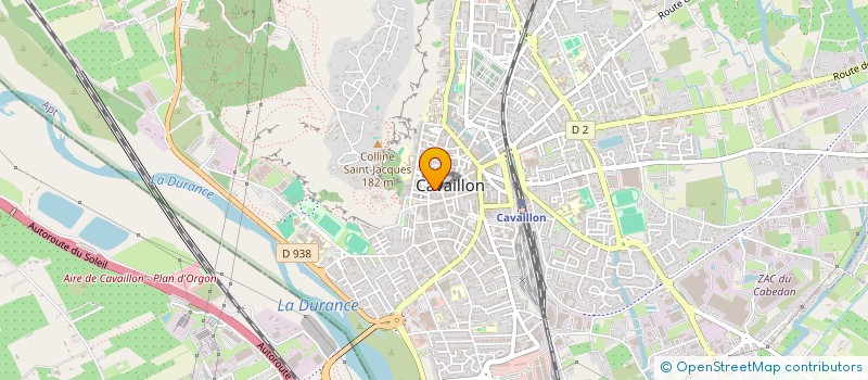 localisation de l'entreprise SCI AS  CAVAILLON