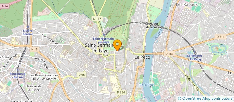 localisation de l'entreprise SCI AS  SAINT-GERMAIN-EN-LAYE