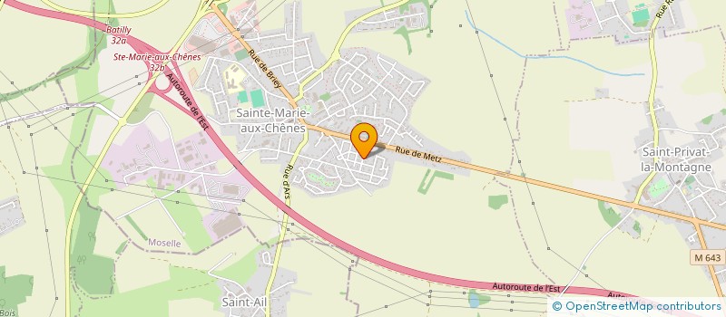 localisation de l'entreprise SCI AS  SAINTE-MARIE-AUX-CHENES