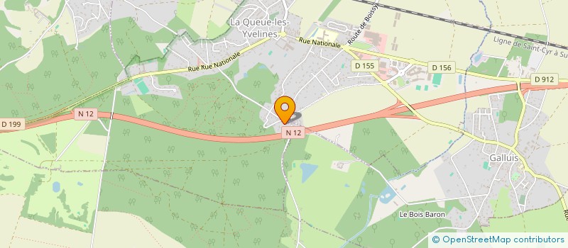 localisation de l'entreprise SCI AS ALEXIS ET SAMUEL  LA QUEUE-LES-YVELINES