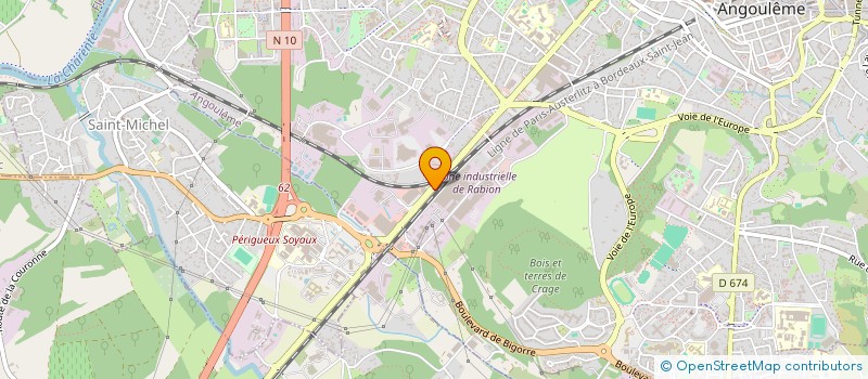 localisation de l'entreprise SCI AS ANGOUMOIS à ANGOULEME