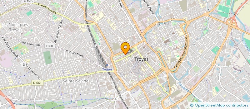 localisation de l'entreprise SCI AS AVENIR à TROYES