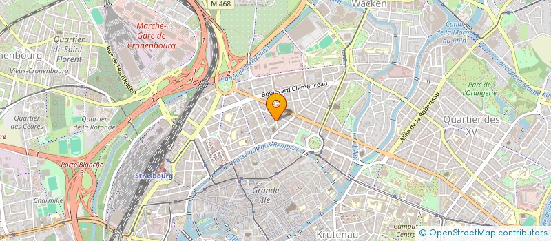 localisation de l'entreprise SCI AS DE PIQUE à STRASBOURG