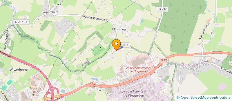 localisation de l'entreprise SCI AS DE TREFLE à SAINT-MARTIN-BOULOGNE