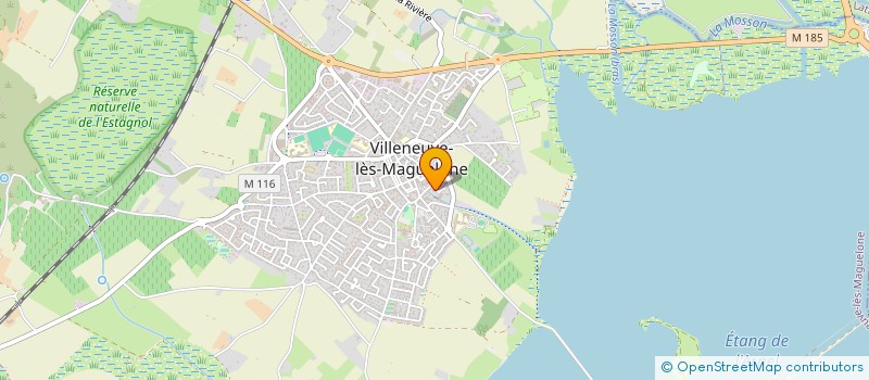 localisation de l'entreprise SCI AS DE TREFLE  VILLENEUVE-LES-MAGUELONE