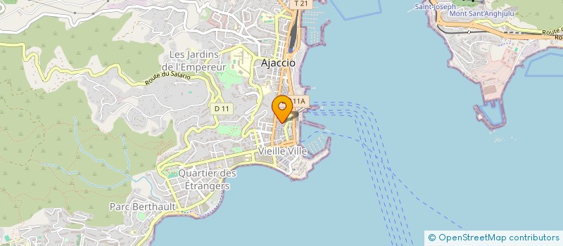 localisation de l'entreprise SCI AS FESCH  AJACCIO