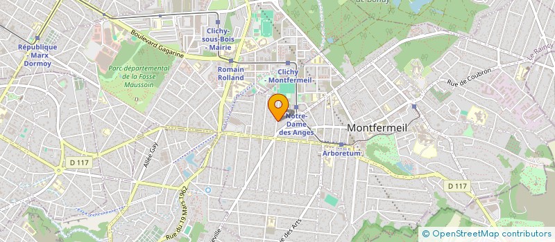 localisation de l'entreprise SCI AS IMMO à MONTFERMEIL