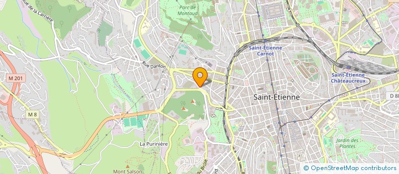 localisation de l'entreprise SCI AS IMMOBILIER  SAINT-ETIENNE