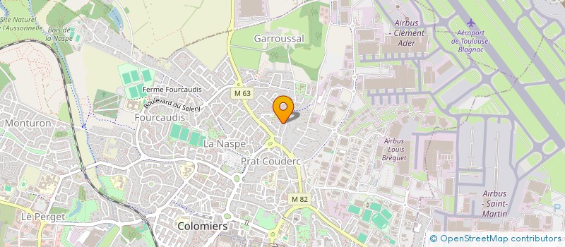 localisation de l'entreprise SCI AS LARDENNE à COLOMIERS