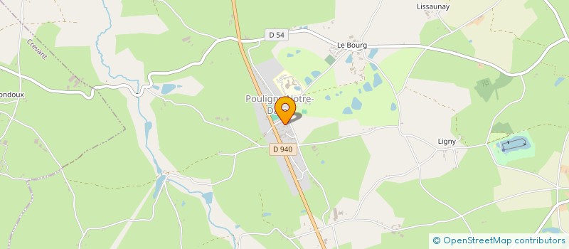 localisation de l'entreprise SCI AS LUSO INVEST à POULIGNY-NOTRE-DAME