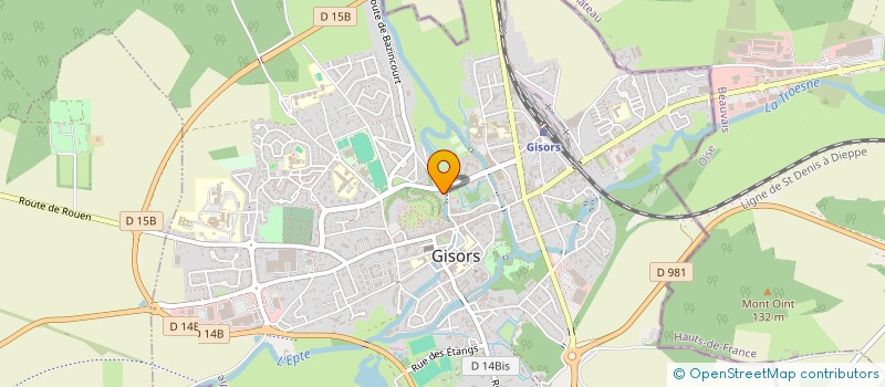 localisation de l'entreprise SCI ASA à GISORS