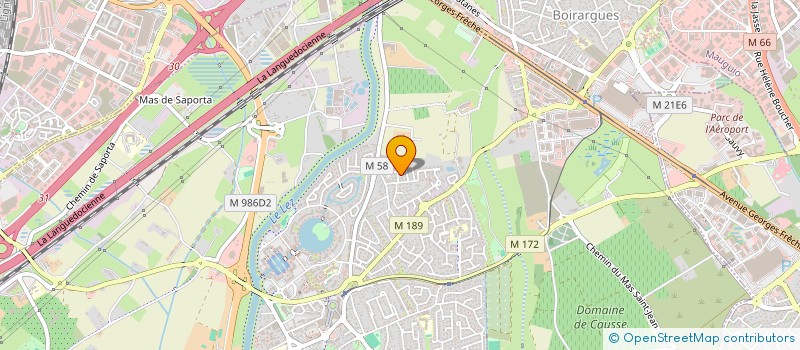 localisation de l'entreprise SCI ASA à LATTES