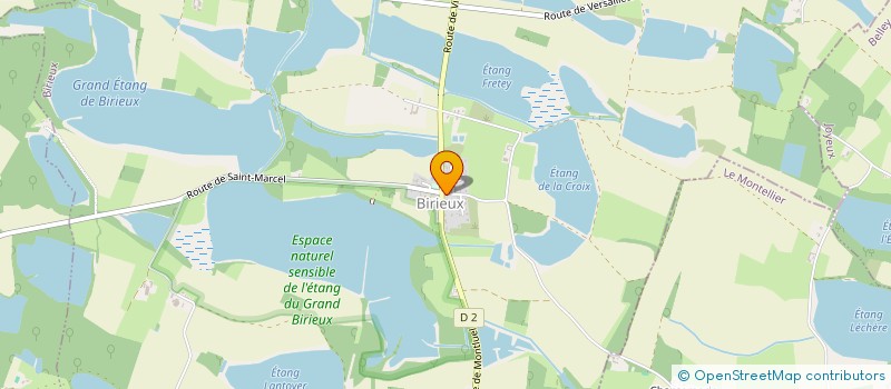 localisation de l'entreprise SCI ASA  BIRIEUX