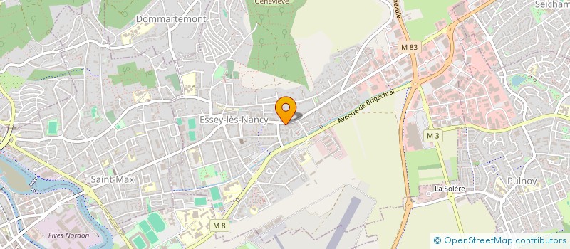 localisation de l'entreprise SCI ASA NGUYEN  ESSEY-LES-NANCY