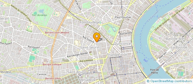 localisation de l'entreprise SCI ASAN  BORDEAUX