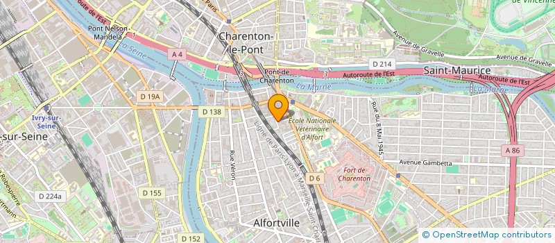 localisation de l'entreprise SCI ASAP RENTAIMMO à MAISONS-ALFORT