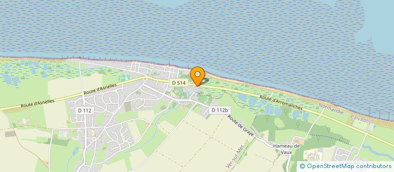 localisation de l'entreprise SCI ASAU  VER-SUR-MER